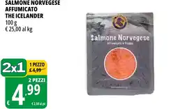 Tigros Salmone norvegese affumicato THE ICELANDER offerta