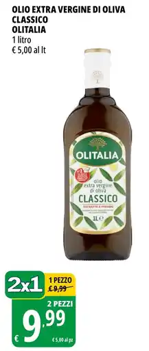 Tigros Olio extra vergine di oliva classico OLITALIA offerta
