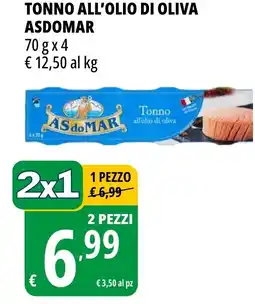 Tigros Tonno all'olio di oliva ASDOMAR offerta