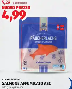 ALDI Almare seafood salmone affumicato ASC offerta