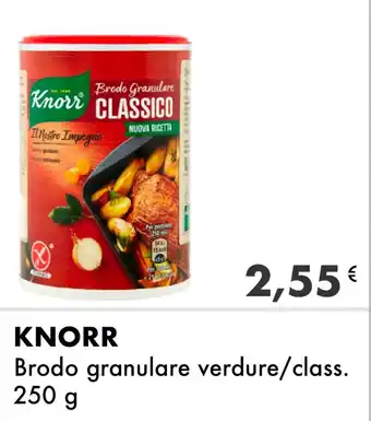 KNORR Brodo granulare verdure/class.