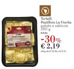 Conad Tortelli Pastificio La Fiorita patate e salsiccia offerta