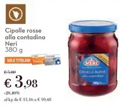 Conad Cipolle rosse alla contadina Neri offerta