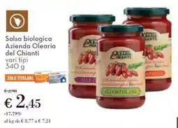 Conad Salsa biologica Azienda Olearia del Chianti offerta