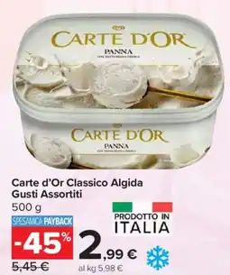 Carrefour Express Carte d'Or Classico Algida offerta