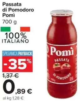 Carrefour Express Passata di Pomodoro Pomì offerta