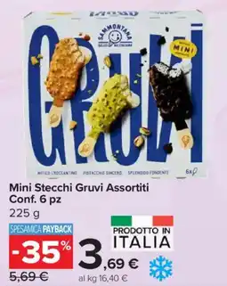 Carrefour Express Mini Stecchi Gruvi offerta