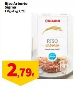 Sigma Riso Arborio Sigma offerta