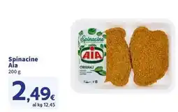 Sigma Spinacine Aia offerta