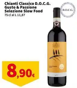 Sigma Chianti Classico D.O.C.G. Gusto & Passione Selezione Slow Food offerta
