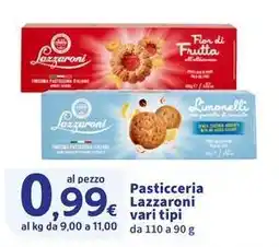 Sigma Pasticceria Lazzaroni offerta