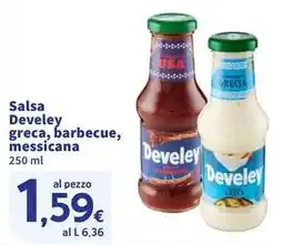 Sigma Salsa Develey greca, barbecue, messicana offerta