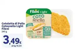 Sigma Cotoletta di Pollo Cotosnella Light Fileni offerta