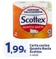 Sigma Carta cucina Quanto Basta Scottex offerta