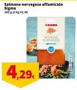 Sigma Salmone norvegese affumicato Sigma offerta
