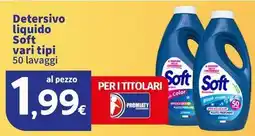 Sigma Detersivo liquido Soft offerta