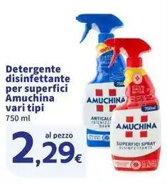 Sigma Detergente disinfettante per superfici Amuchina offerta