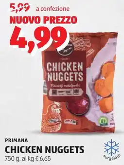 ALDI Primana chicken nuggets offerta