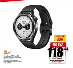 MediaWorld Smartwatch Watch S4 offerta