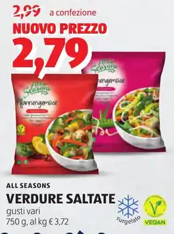 ALDI All seasons verdure saltate offerta
