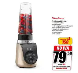 MediaWorld Moulinex Frullatore LM190A offerta
