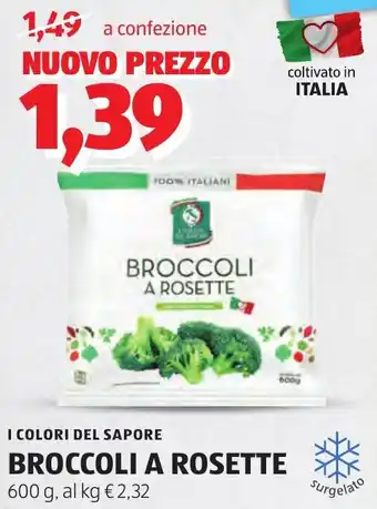 ALDI I colori del sapore broccoli a rosette offerta