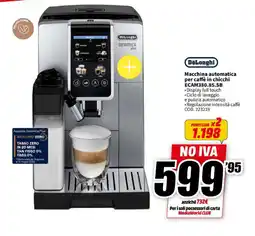 MediaWorld DeLonghi Macchina automatica per caffè in chicchi ECAM380.85.SB offerta