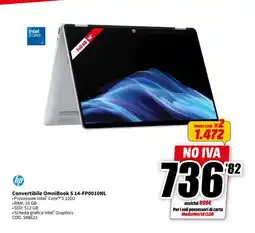 MediaWorld hp Convertibile OmniBook 5 14-FP0010NL offerta