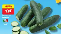 ALDI I colori del sapore cetrioli offerta