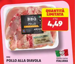 ALDI BBQ Pollo alla diavola offerta