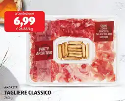 ALDI Amoretti tagliere classico offerta