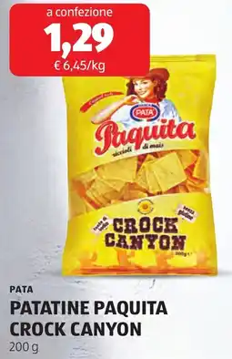 ALDI Pata patatine paquita crock canyon offerta