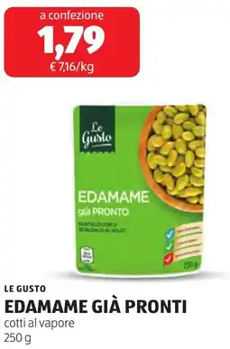 ALDI Le gusto edamame già pronti offerta