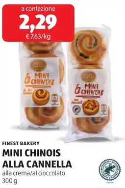 ALDI Finest bakery mini chinois alla cannella offerta