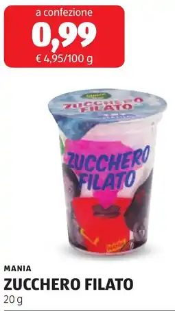 ALDI Mania zucchero filato offerta