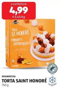 ALDI Grandessa torta saint honoré offerta