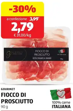 ALDI Gourmet fiocco di prosciutto offerta