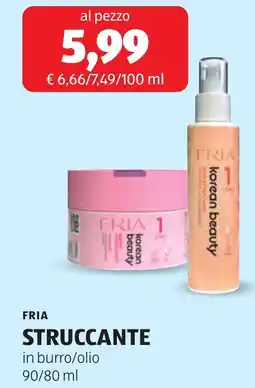 ALDI Fria struccante offerta