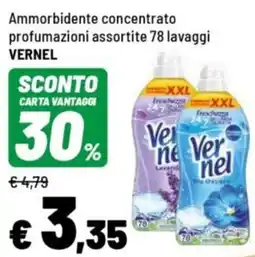 Iper La Grande Ammorbidente concentrato VERNEL offerta