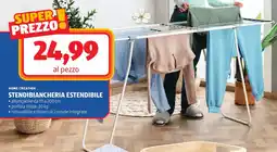 ALDI Home creation stendibiancheria estendibile offerta