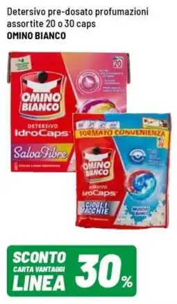 Iper La Grande Detersivo pre-dosato OMINO BIANCO offerta