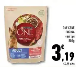 Conad Superstore One cane PURINA offerta