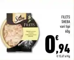 Conad Superstore Filets SHEBA offerta
