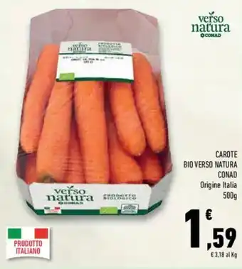 Conad Superstore Carote bio VERSO NATURA CONAD offerta