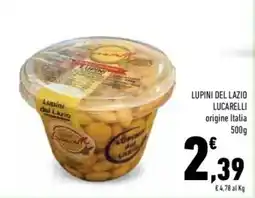 Conad Superstore Lupini del lazio LUCARELLI offerta