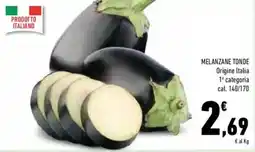 Conad Superstore Melanzane tonde offerta