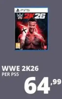 Comet Wwe 2k26 per PS5 offerta