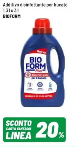 Iper La Grande Additivo disinfettante per bucato BIOFORM offerta