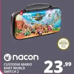 Comet Nacon custodia mario kart world switch 2 offerta