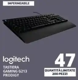 Comet Logitech tastiera gaming G213 prodigy offerta